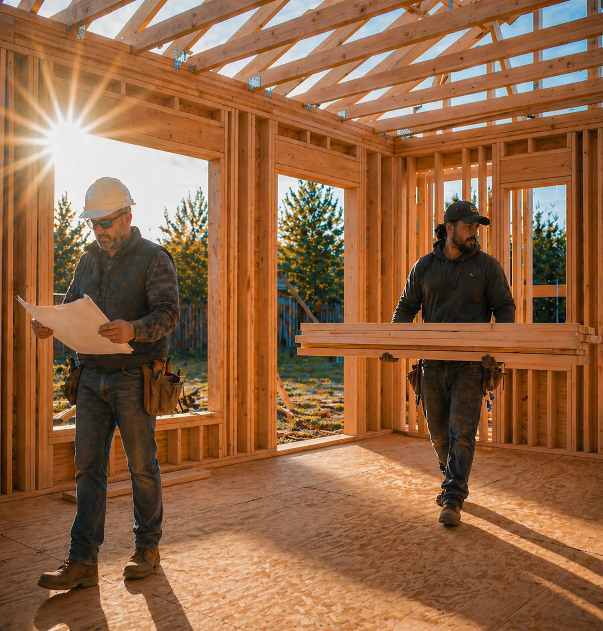 Dominguez Construction team on-site