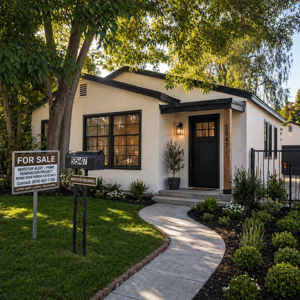 Fully renovated property after rehabilitation